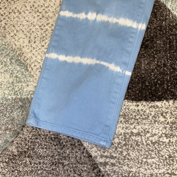 Blue Tie-dye Pacsun Mom Jeans - Picture 3 of 6